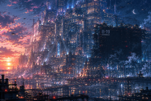 02-AD バベル遠景 構想