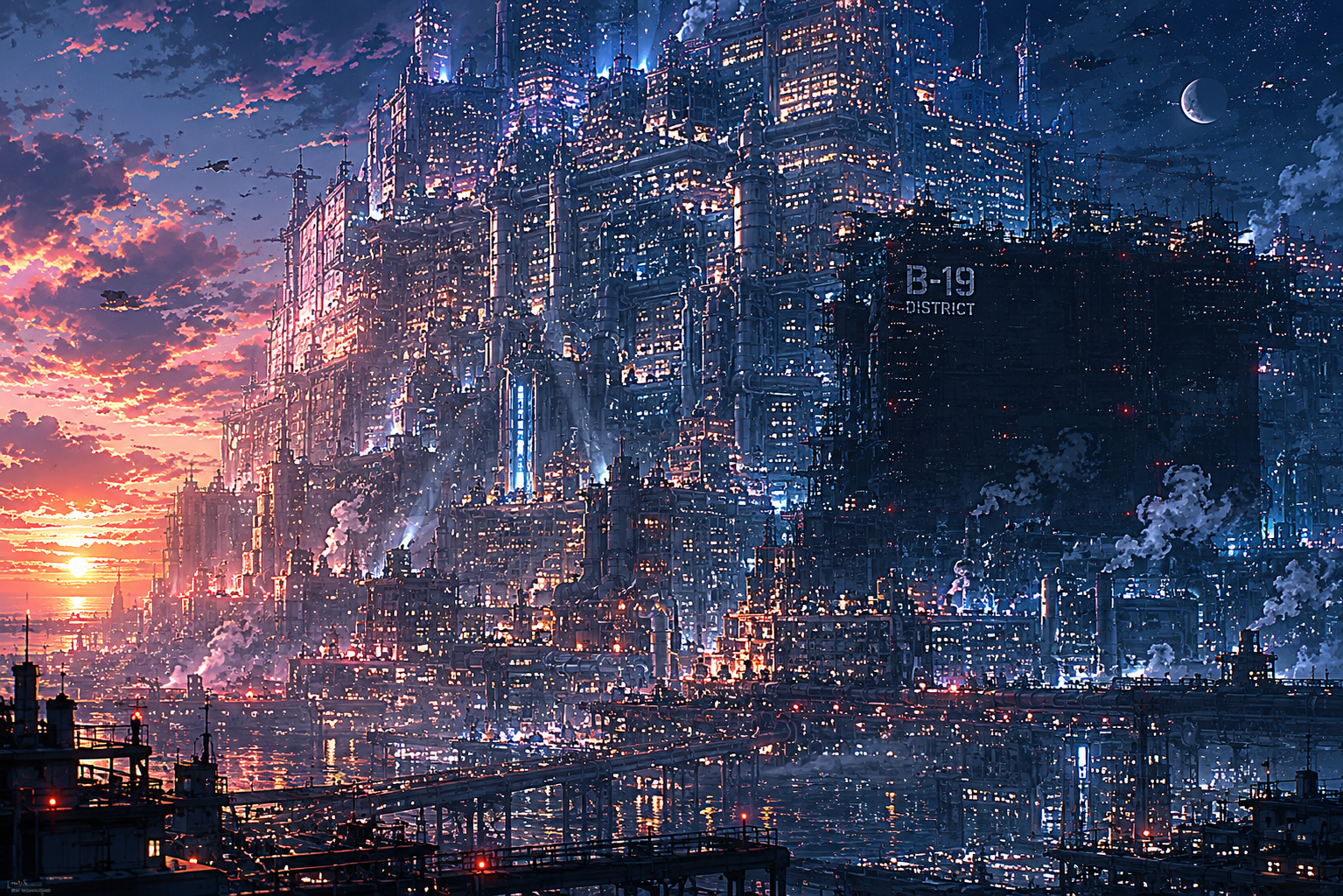 02-AD バベル遠景 構想