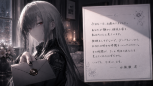 直筆メッセージカード