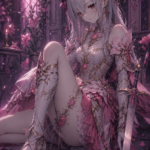 銀髪の花騎士
