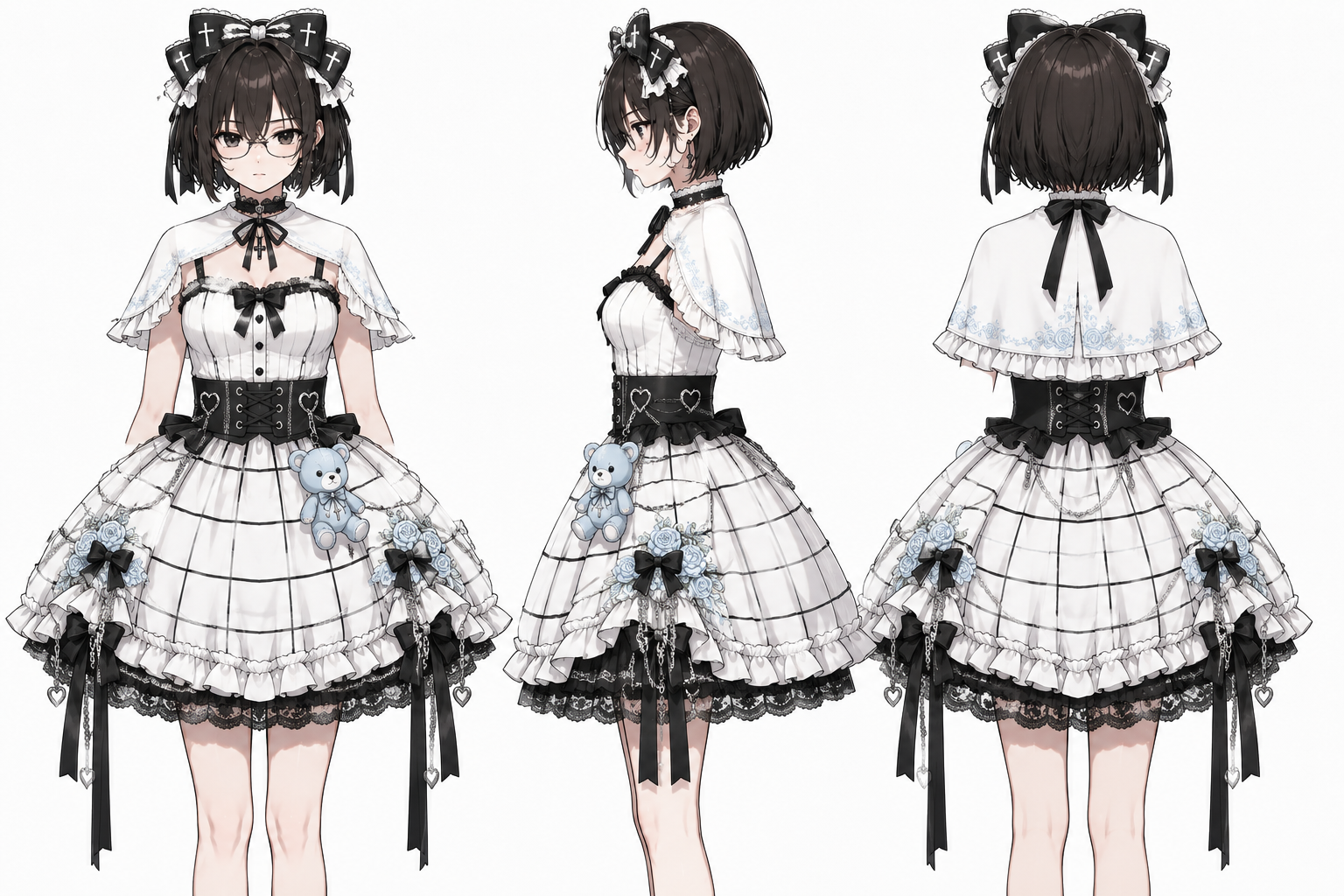 ゴシックロリータ風
