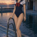 セーラー水着