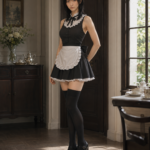 夏メイド服