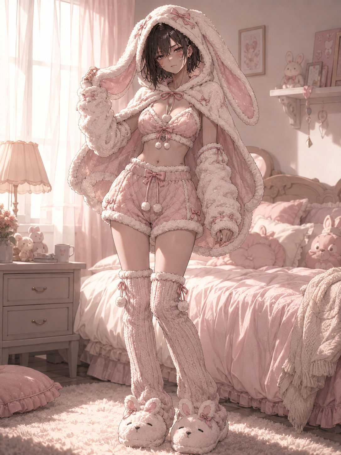 可愛いパジャマコーデ